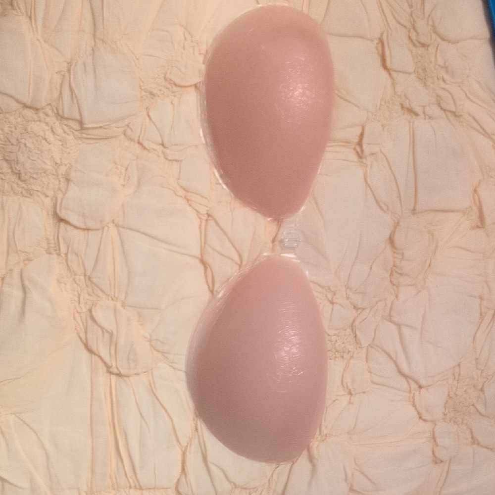 Pink Adhesive Strapless Bra